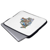 Capa paraラップトップrecuerdo de Bolivia ラップトップスリーブ (正面下部)