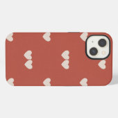 CAPA PARA CELULAR EM DESIGN DE CORAÇÃO  iPhoneケース (裏面横)