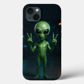 CAPA PARA CELULAR Extraterrestre futurista Case-Mate iPhoneケース (裏面)