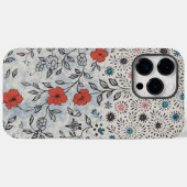 Capa para celular florais artístico  Case-Mate iPhoneケース (裏面 (横))