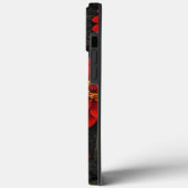 capa para celular Flores de Zínnia em artes Case-Mate iPhoneケース (裏面 / 左)