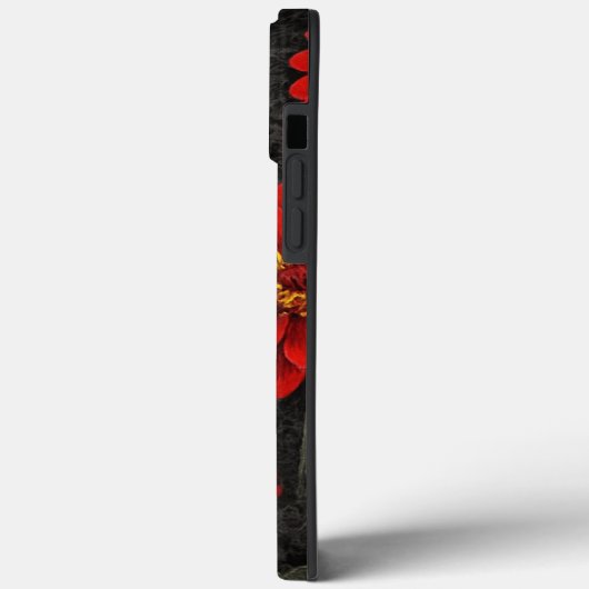 capa para celular Flores de Zínnia em artes Case-Mate iPhoneケース (裏面 / 左)