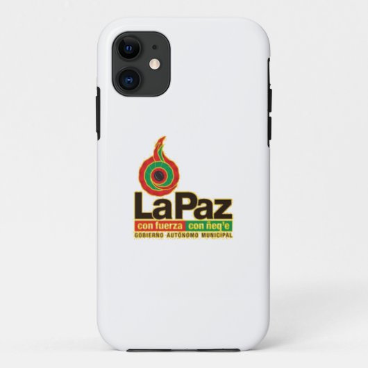 Capa para celular La Paz con fuerza con ñeq'e Case-Mate iPhoneケース (裏面)
