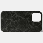 CAPA PARA CELULAR Renda floral em preto desing Case-Mate iPhoneケース (裏面 (横))