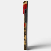 Capa para celular Tulipas e Renda  DESIGN  Case-Mate iPhoneケース (裏面 / 左)