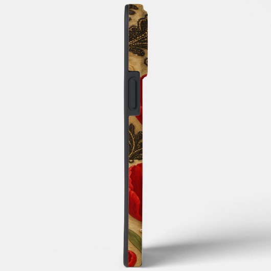 Capa para celular Tulipas e Renda DESIGN Case-Mate iPhoneケース (裏面 / 右)