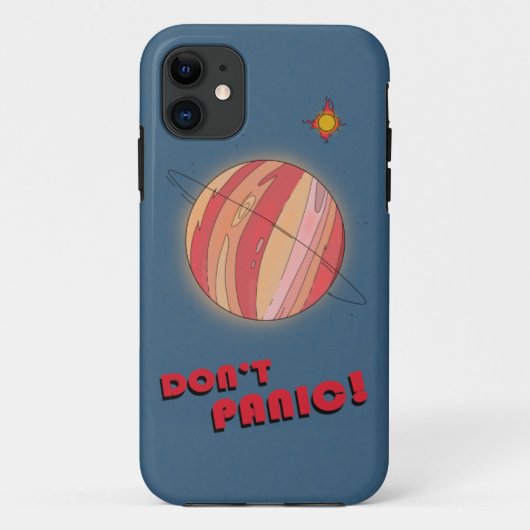 Capa para iPhone 5, Don't Panic! Case-Mate iPhoneケース (裏面)