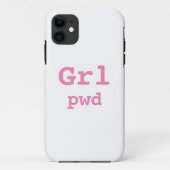 Capa para iphone Grl pwd Case-Mate iPhoneケース (裏面)