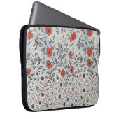 Capa para laptop florais artístico  ラップトップスリーブ (正面右)