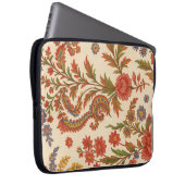 Capa para laptop Flores de Zínnia em artes ラップトップスリーブ (正面右)
