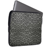 Capa para laptop Textura de Pele de Leopardo ラップトップスリーブ (正面右)