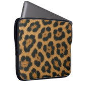 Capa para laptop Textura de Pele de Leopardo  ラップトップスリーブ (正面右)