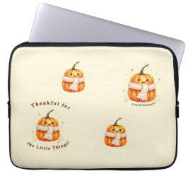 Capa para notebook Abobrinha Feliz ラップトップスリーブ