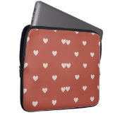 Capa para notebook EM DESIGN DE CORAÇÃO ラップトップスリーブ (正面右)