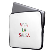 Capa para notebook Viva la salsa Perú ラップトップスリーブ (正面左)