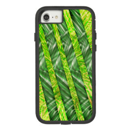 Capa verde amella com riscos e trasos tipo bambu iPhone 13ケース