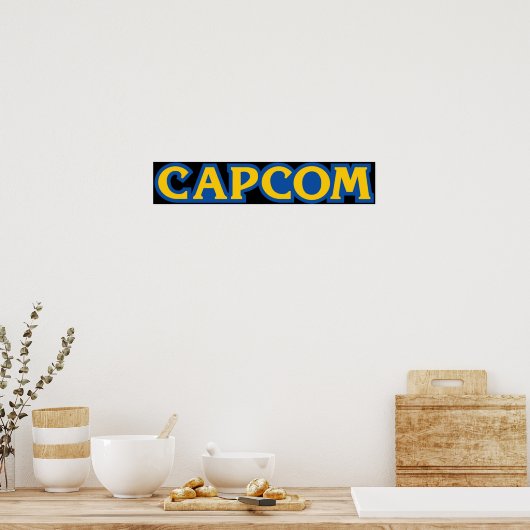 Capcomロゴ ポスター (キッチン)