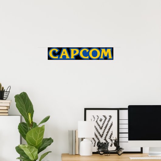 Capcomロゴ ポスター (ホームオフィス)