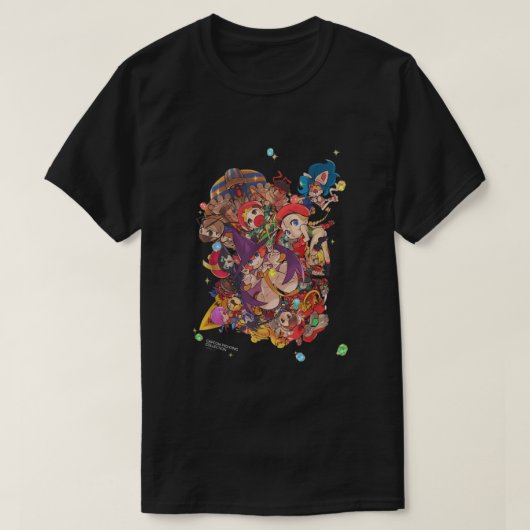 CAPCOM戦闘収集 Tシャツ (デザイン正面)