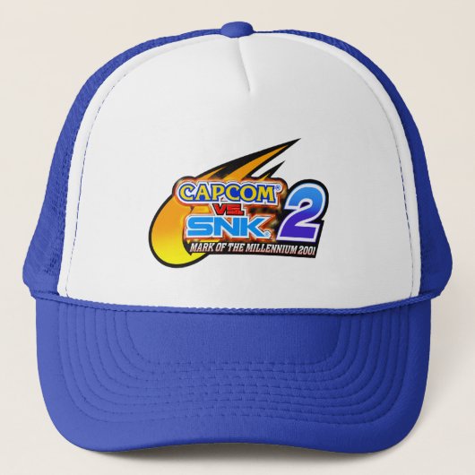 CAPCOM VS SNK 2 TRUCKER HAT キャップ (正面)