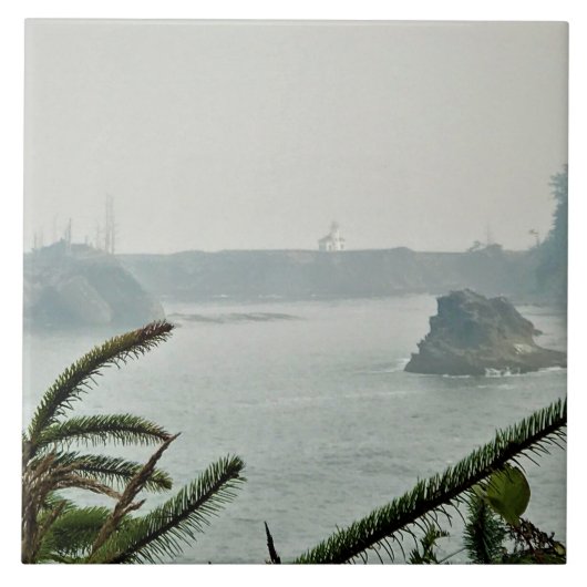 Cape Arago Lighthouse, OR タイル (正面)