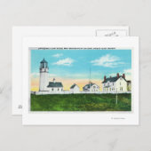 Cape Blanco LighthouseCoastの外部ビュー ポストカード (正面/裏面)