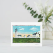 Cape Blanco LighthouseCoastの外部ビュー ポストカード (スタンド正面)