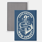 Cape Breton Anchor Magnet マグネット (正面/裏面)