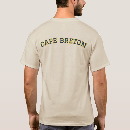 Cape Breton Fishing Tee Tシャツ (裏面)