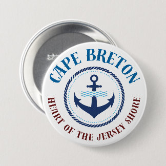 Cape Breton Heart of the Jersey Shore Button 缶バッジ