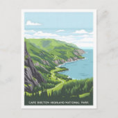 Cape Breton Highlands National Park Canada Travel ポストカード (正面)