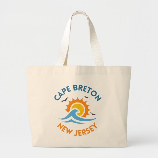 Cape Breton Sunny Tote ラージトートバッグ (正面)