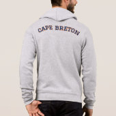 Cape Breton Zip Up Sweatshirt パーカ (裏面)