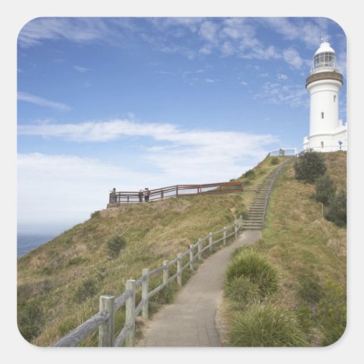 Cape Byron Light house, Cape Byron （オーストラリアの2） スクエアシール (正面)