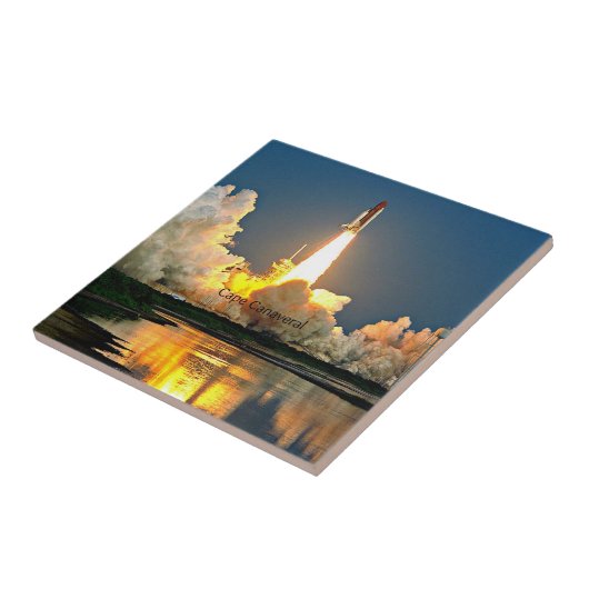 Cape Canaveral Florida Launch Pad タイル (側面)