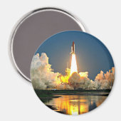 Cape Canaveral Florida Launch Pad マグネット (正面/裏面)