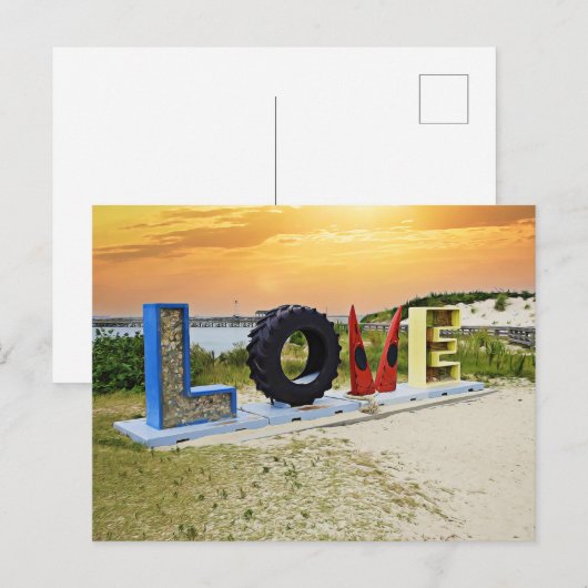 Cape Charles - Eastern Shore -- Virginia ポストカード (正面/裏面)