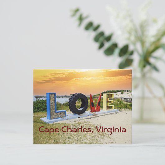 Cape Charles Virginia ポストカード (スタンド正面)