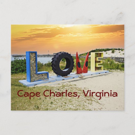 Cape Charles Virginia ポストカード (正面)