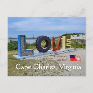 Cape Charles Virginia – 歴史アメリカ ポストカード