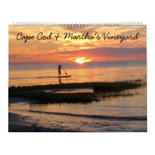Cape CodとMartha's Vineyardの写真 カレンダー