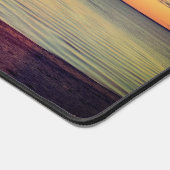 Cape Cod Beach Sunset Photo デスクマット (コーナー)