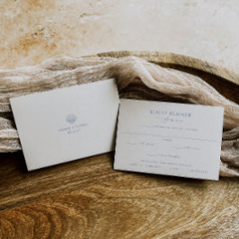 CAPE COD Coastal Meal Choice 結婚's 出欠カード