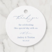 CAPE COD Coastal Minimalist結婚's Thank You フェイバータグ (正面)