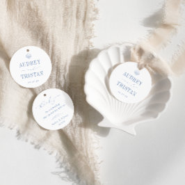 CAPE COD Coastal Minimalist結婚's Thank You フェイバータグ