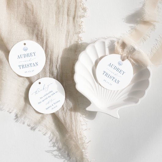 CAPE COD Coastal Minimalist結婚's Thank You フェイバータグ