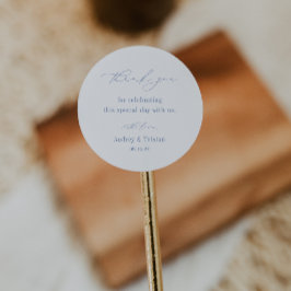 CAPE COD Coastal Minimalist結婚's Thank You ラウンドシール