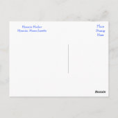 Cape Cod Hyannis, Massachusetts Post Card ポストカード (裏面)