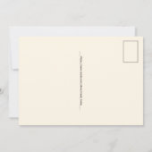 Cape Cod MA 5x7 Map Postcard サンキューカード (裏面)