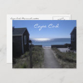 Cape Cod Massachusetts at Duskポストカード ポストカード (正面/裏面)